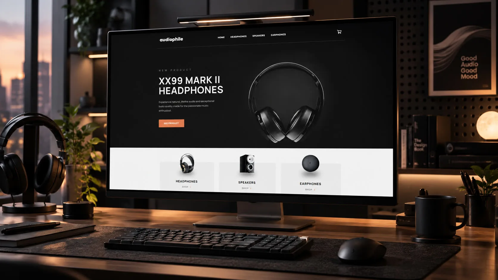 Audiophile E-commerce Website